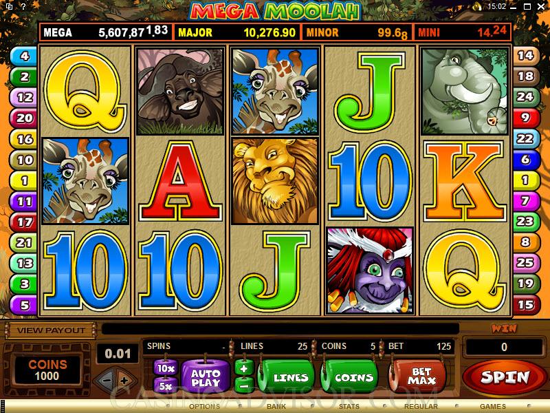 Mega Moolah GameplaySlots