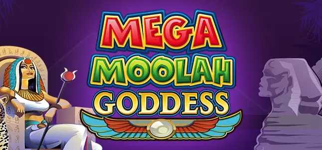 Mega Moolah Goddess Slot Logo Wizard Slots