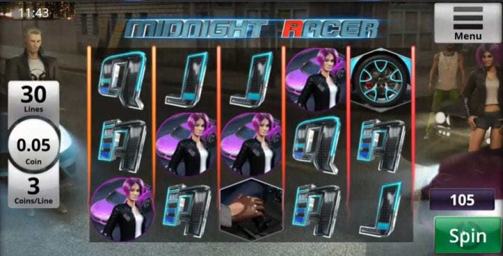 Midnight Racer Free Slots