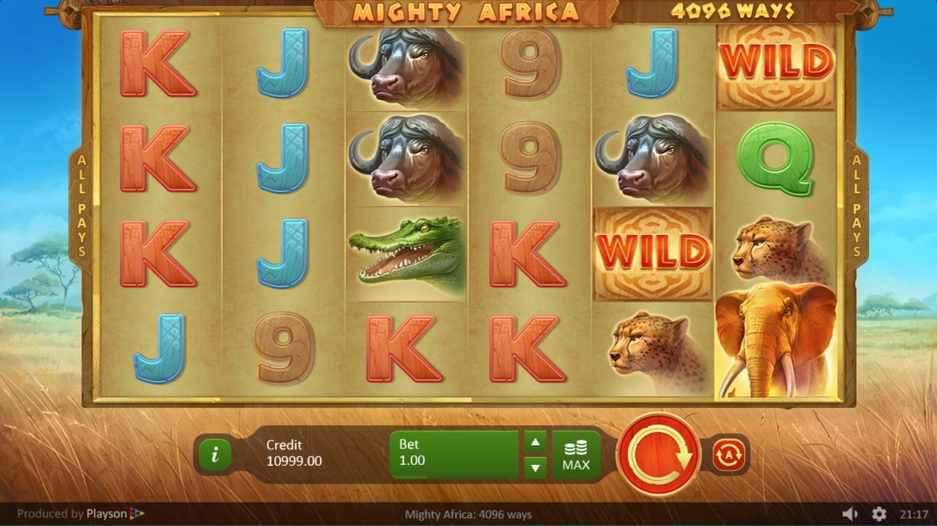 Mighty Africa slots games