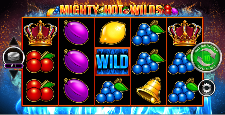 Mighty Hot Wilds Slot Game Play