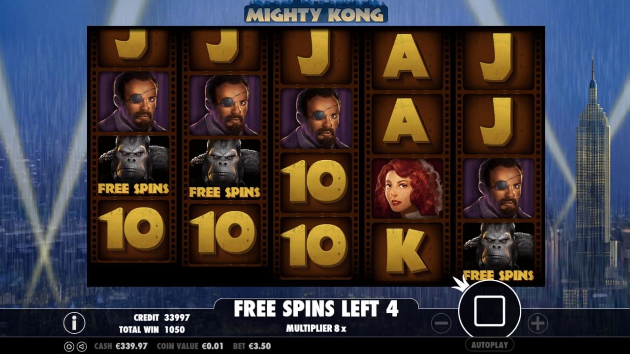 Play Mighty Kong Slot Game Online - Wizard Slots