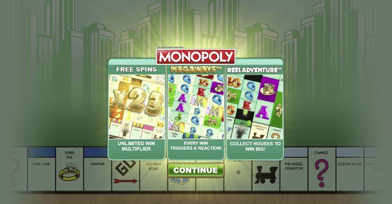 Monopoly Megaways Slot Features