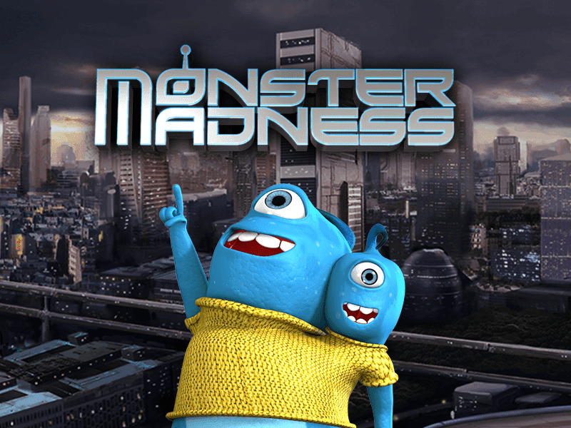monster madness slots game logo