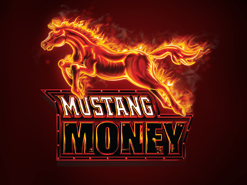 Mustang Money Slot Logo Wizard Slots