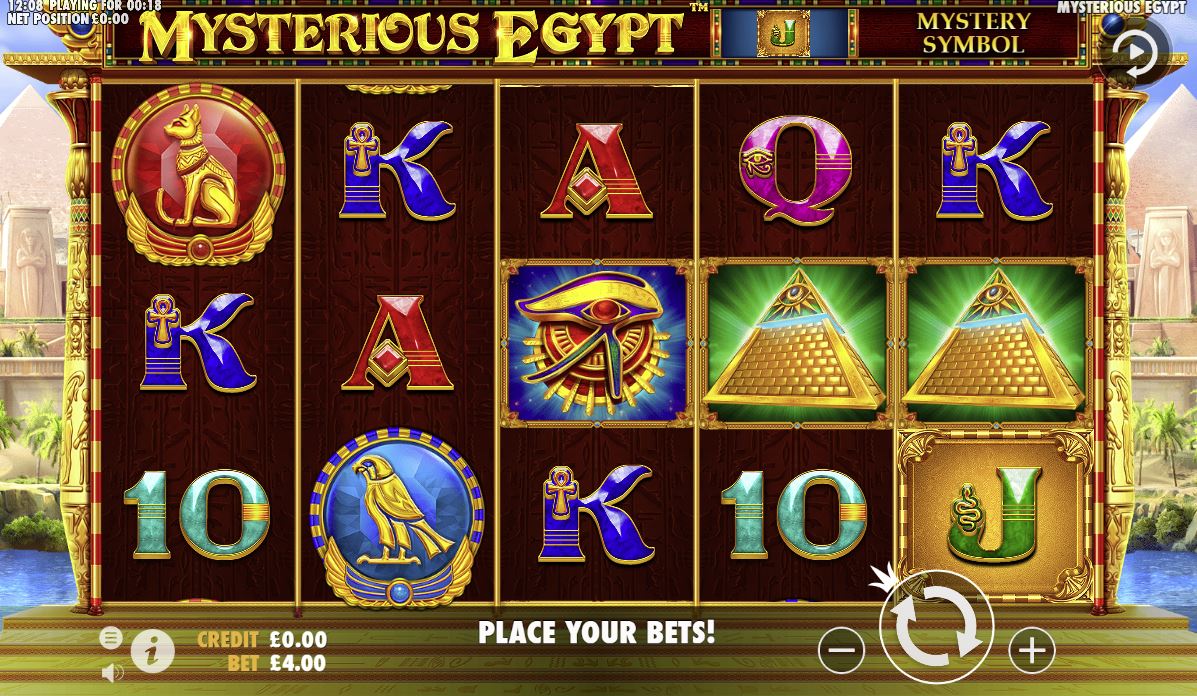 Mysterious Egypt Slot Gameplay