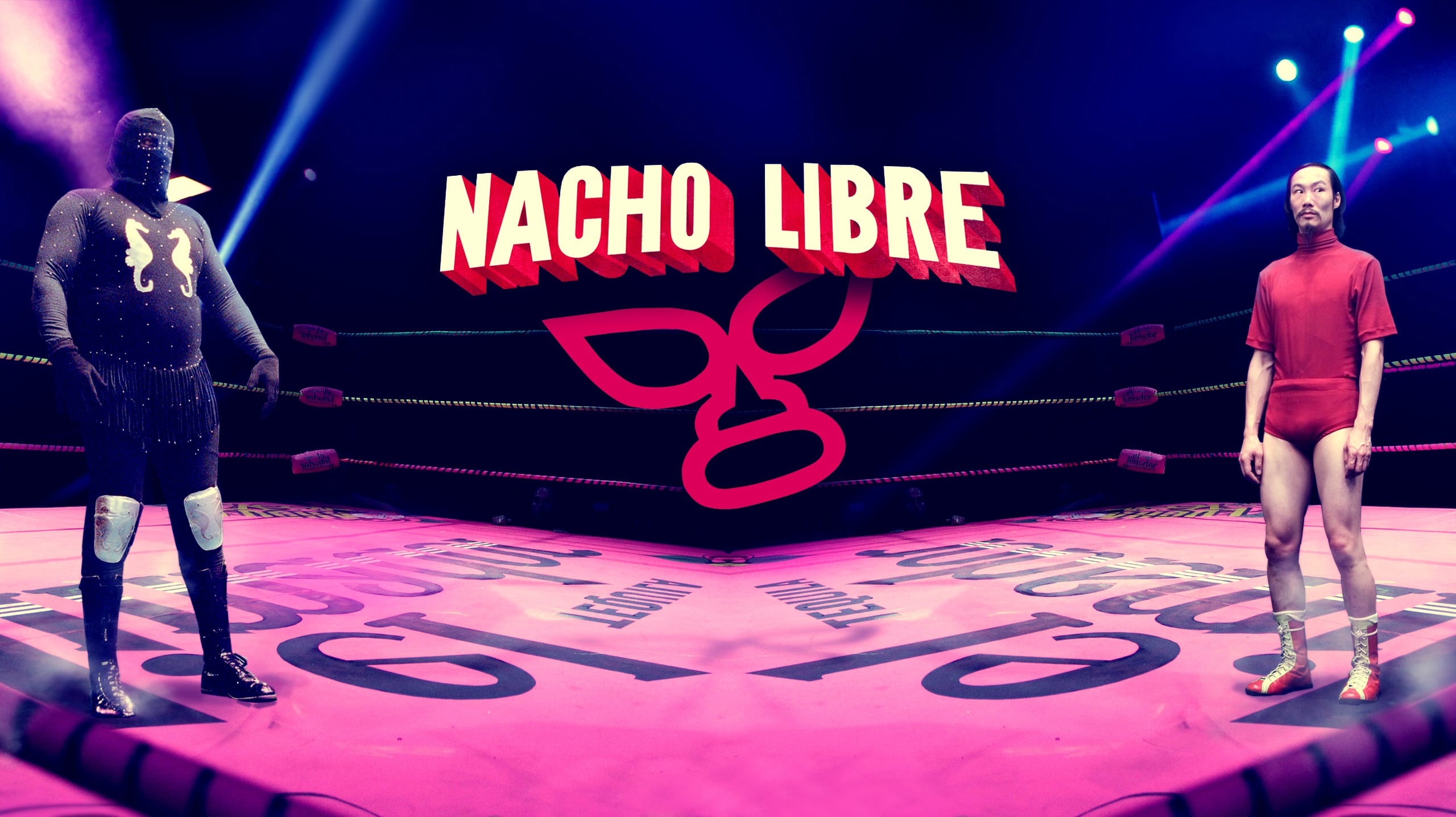 Nacho Libre online slots game logo