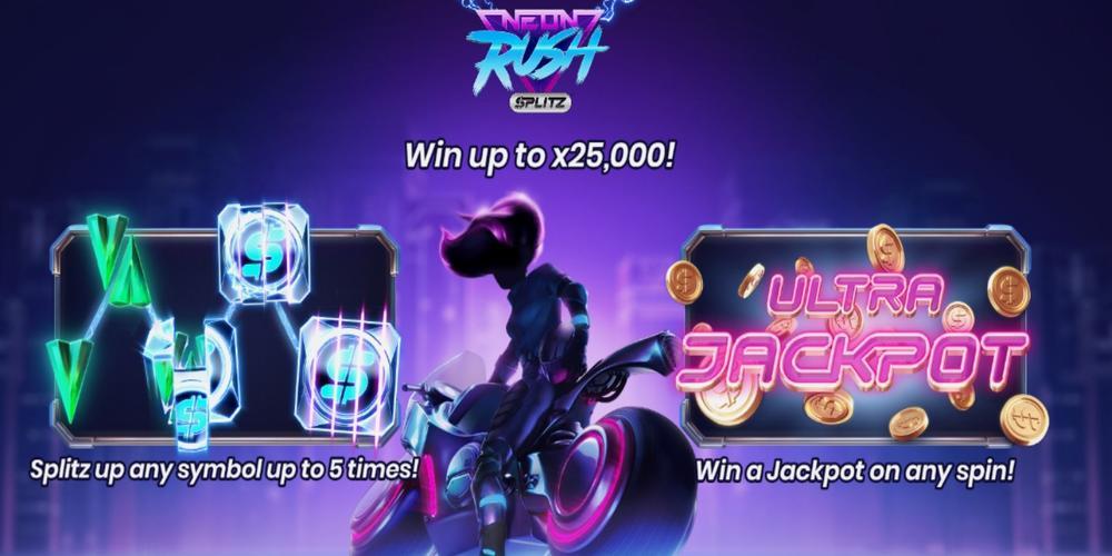 Neon Rush Slots Bonus Features