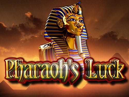 Pharaohs Luck online slots game logo