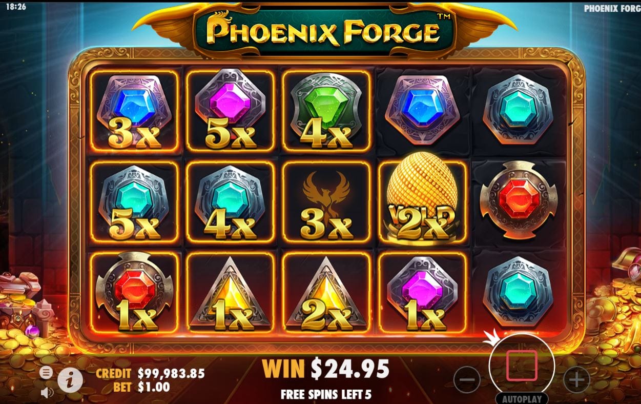 Phoenix Forge Slot Game