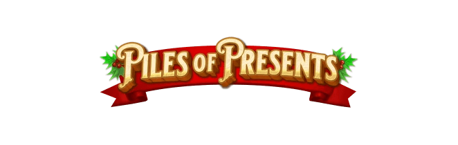 Piles of Presents Slot Logo