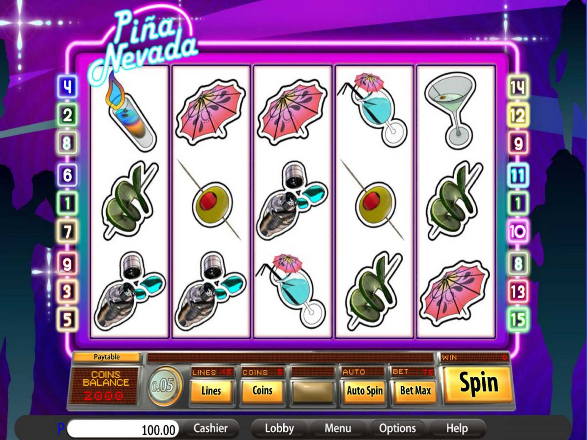 Pina Nevada Slot Game