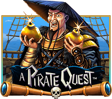 Pirate Quest Slot Logo Wizard Slots