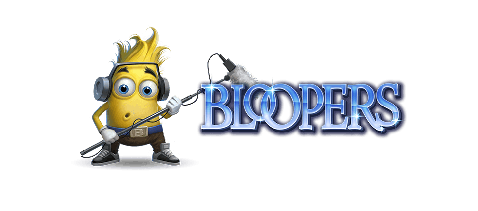 Bloopers slots game logo