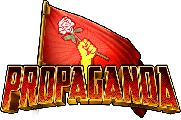 Propaganda Slot Logo