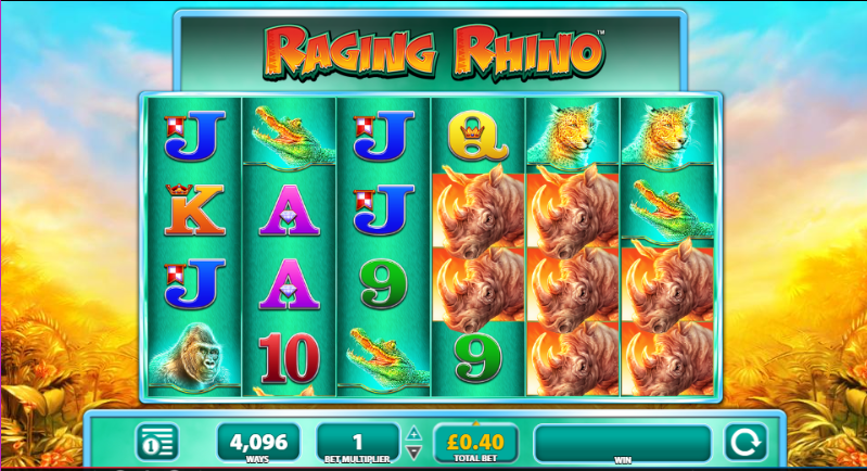 Raging Rhino Gameplay