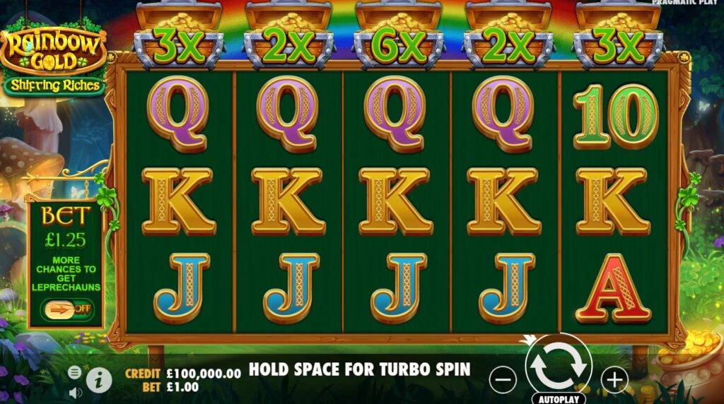 Rainbow Gold Slot Gameplay