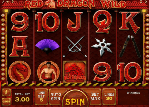 Red Dragon Slots gameplay