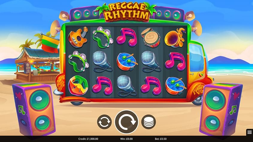 Reggae Rhythm Slot Gameplay