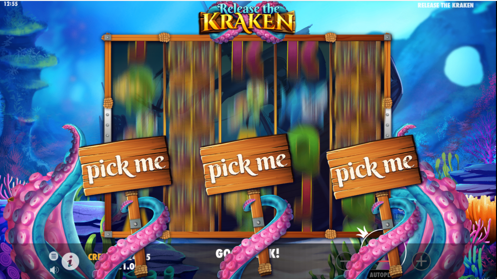 Release the Kraken Slot Bonus Feature