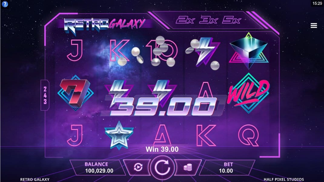 Retro Galaxy Slot Game