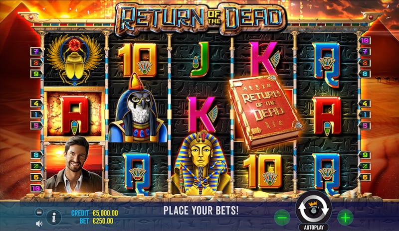 Return of the Dead Slot Logo