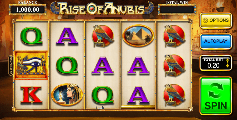 Rise of Anubis Slot Game