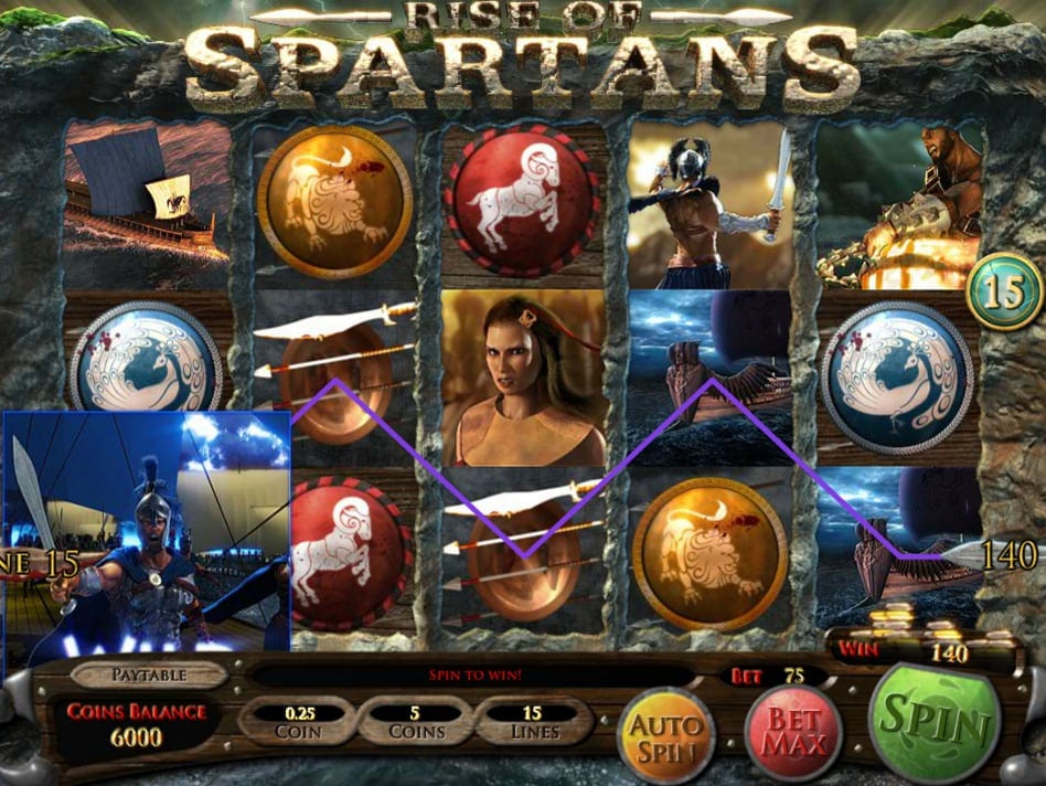 Rise of Spartans Slot Game