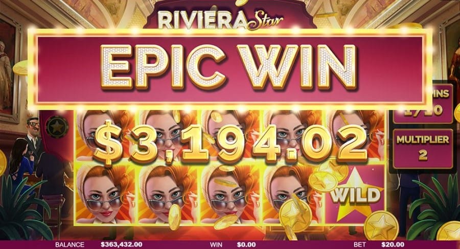 Riviera Star Online Casino Game