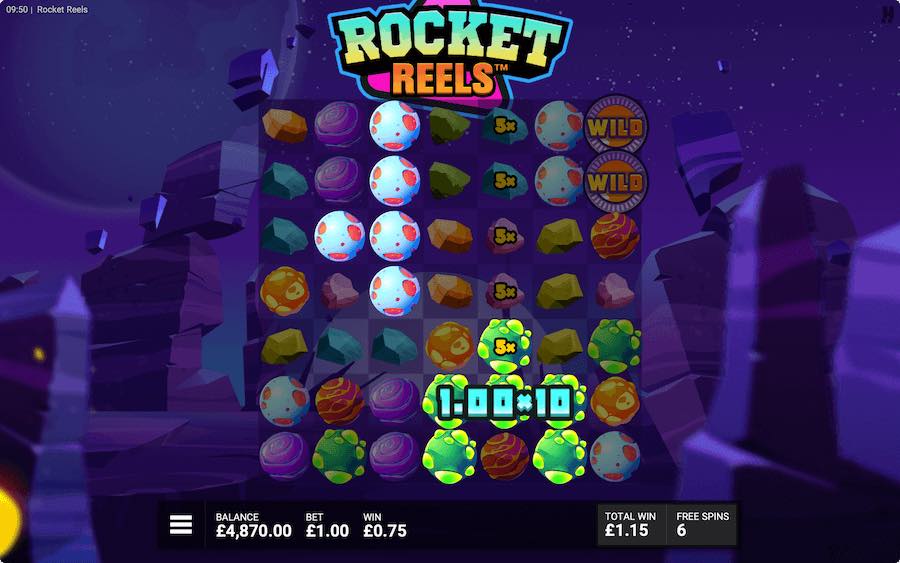 Rocket Reels Slot Win