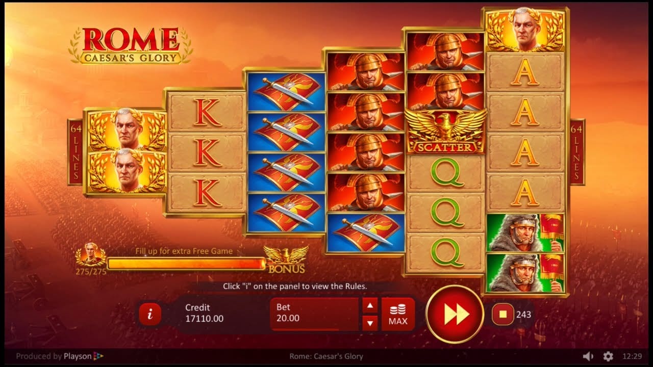 Rome: Caesar’s Glory Slot