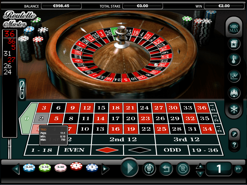 Roulette Master Gameplay