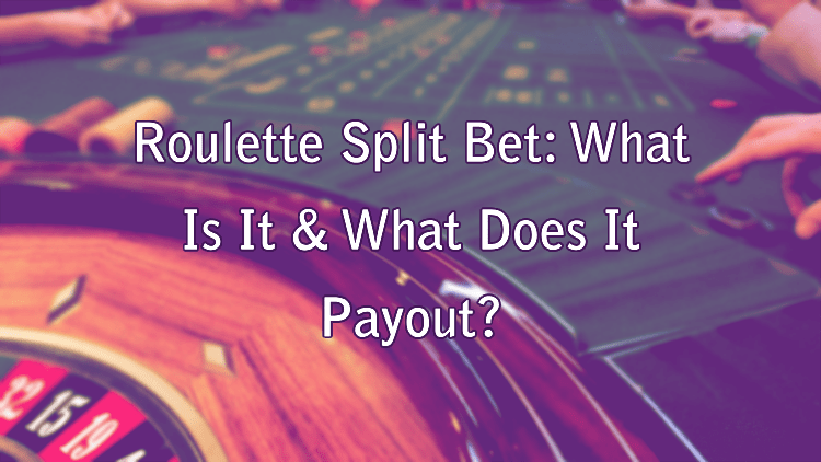 Roulette Split Bet: What Is It & What Does It Payout?