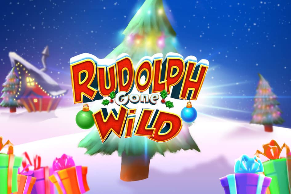Rudolph Gone Wild Slot Logo Wizard Slots