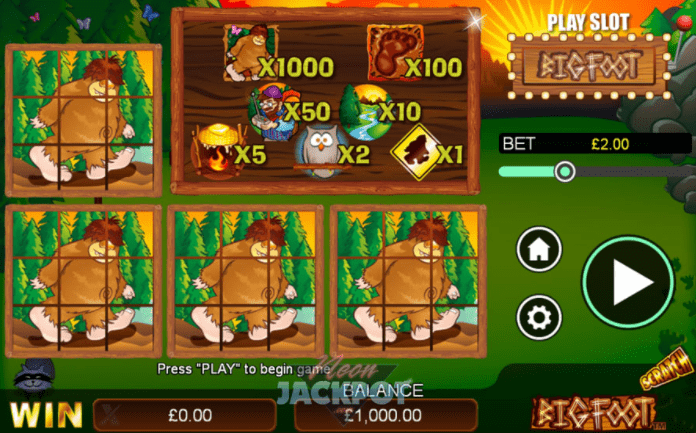 Scratch Big Foot Gameplay