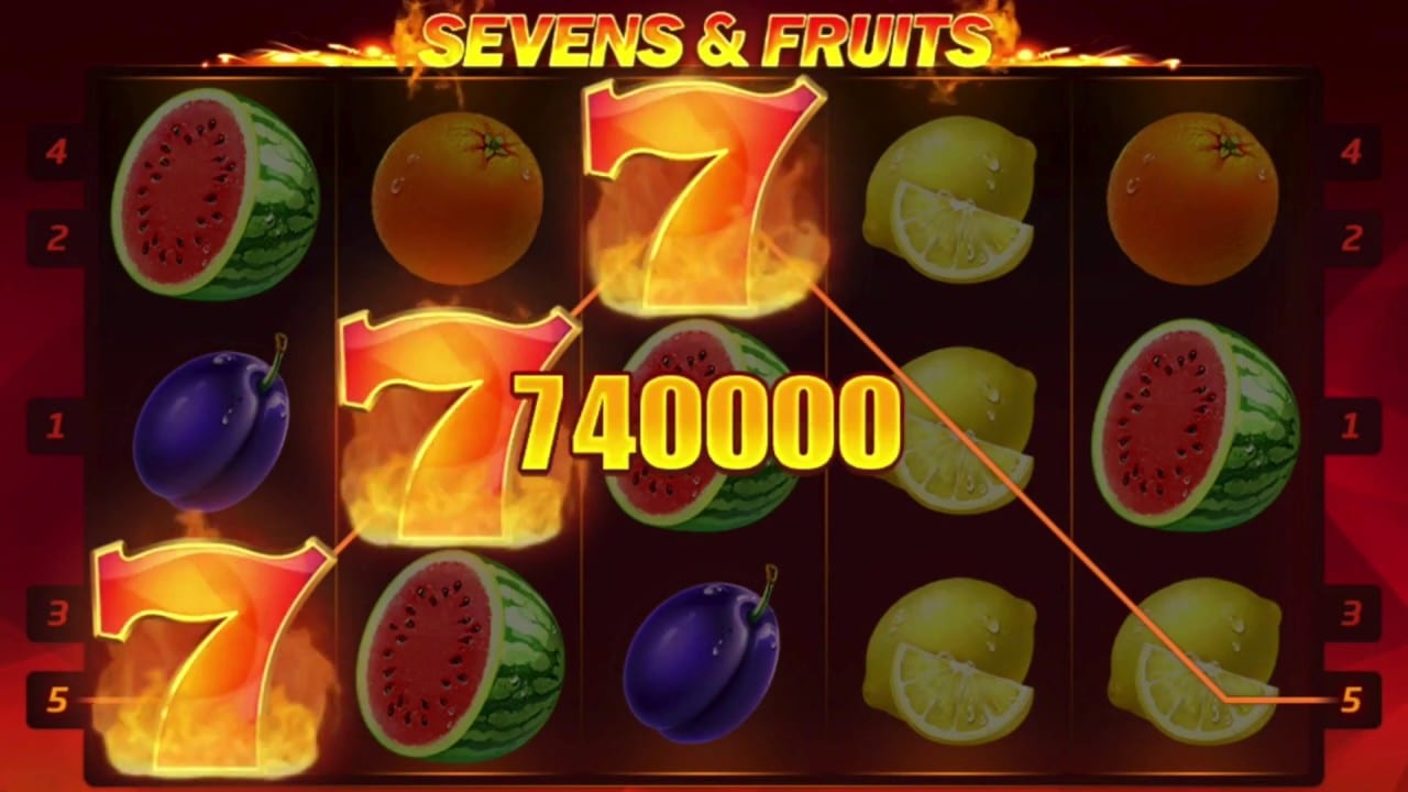 Sevens & Fruits: 20 Lines Slots