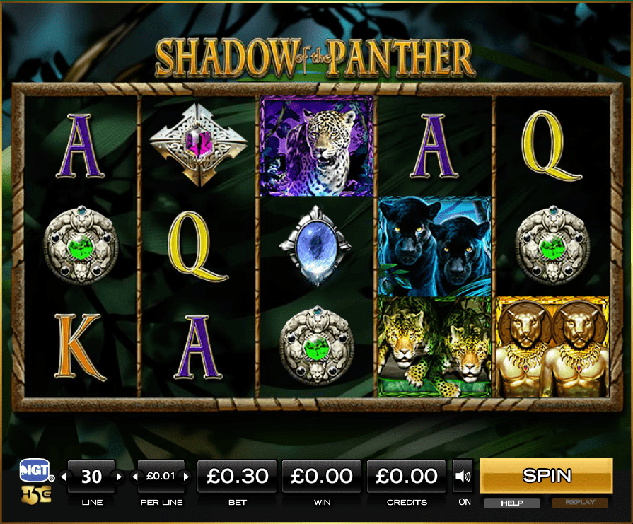 Shadow of the Panther Slot Game