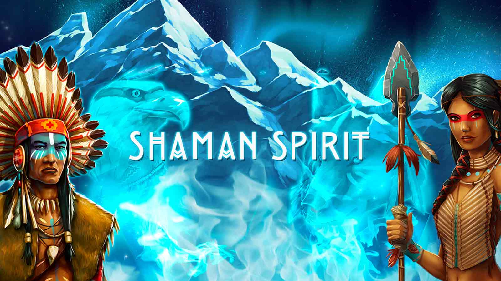 Shaman Spirit online slots game logo