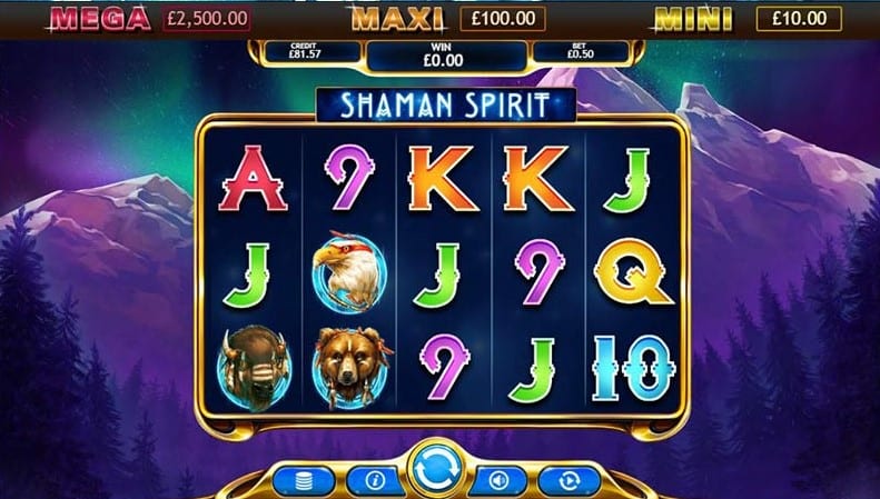 Shaman Spirit Jackpot Free Slots