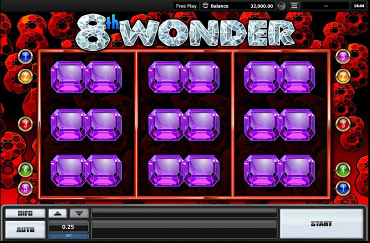 8th Wonder Slot Gameplay