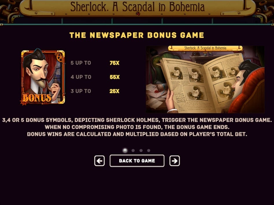 Sherlock: A Scandal in Bohemia Slots Online