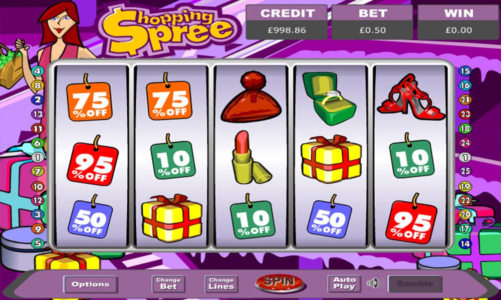 Shopping Spree Slots Game