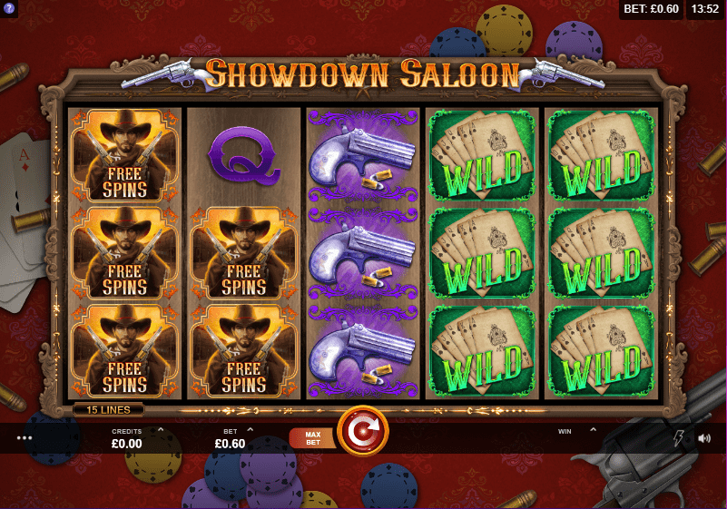 Showdown Saloon Gameplay