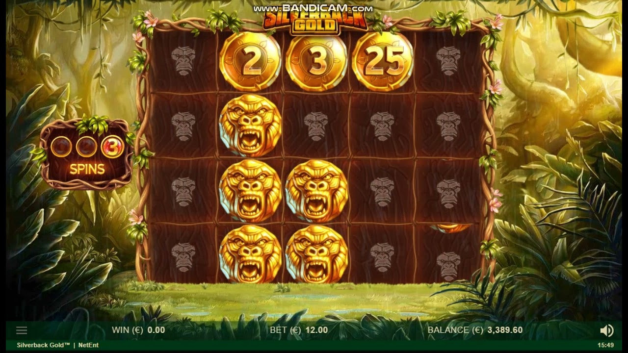 Silverback Gold Slot Reels