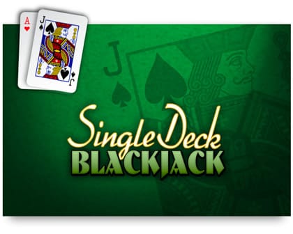 Single Deck Blackjack Pro online slots game logo