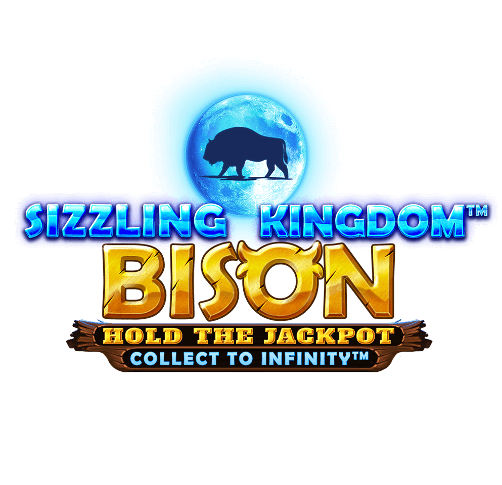 Sizzling Kingdom Bison Slot Logo Wizard Slots