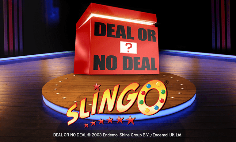 Slingo Deal or No Deal Slot Logo Wizard Slots