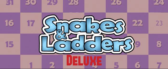 Snakes and Ladders Deluxe Slot Logo Wizard Slots
