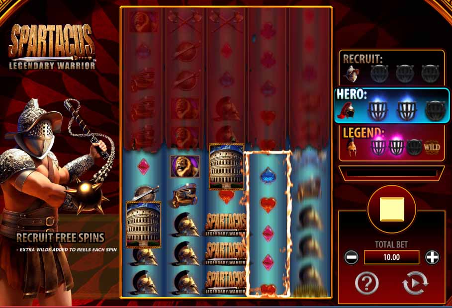 Spartacus Legendary Warrior Slot Game