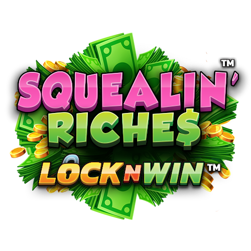 Squealin’ Riches Slot Logo Wizard Slots